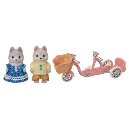 Игровой набор Sylvanian Families Брат и сестра Хаски