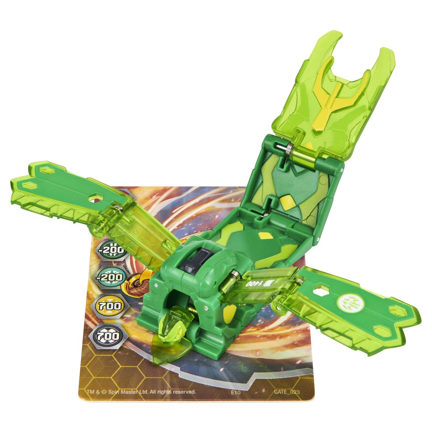 Фигурка-трансформер Bakugan Геоган S3 Bad Boss Green 6059850/20131555 - фото 4