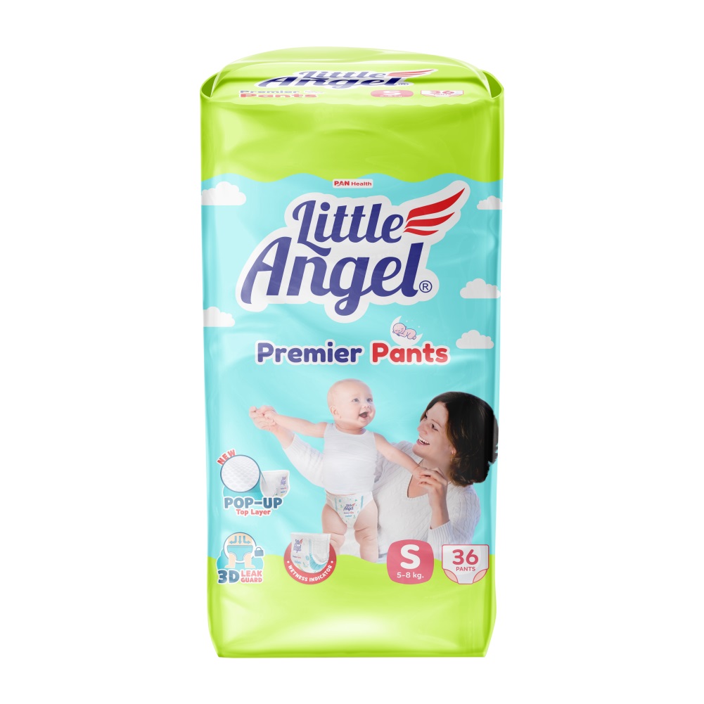 Подгузники-трусики Little Angel. Premier S (2-4 кг) 36штук - фото 6