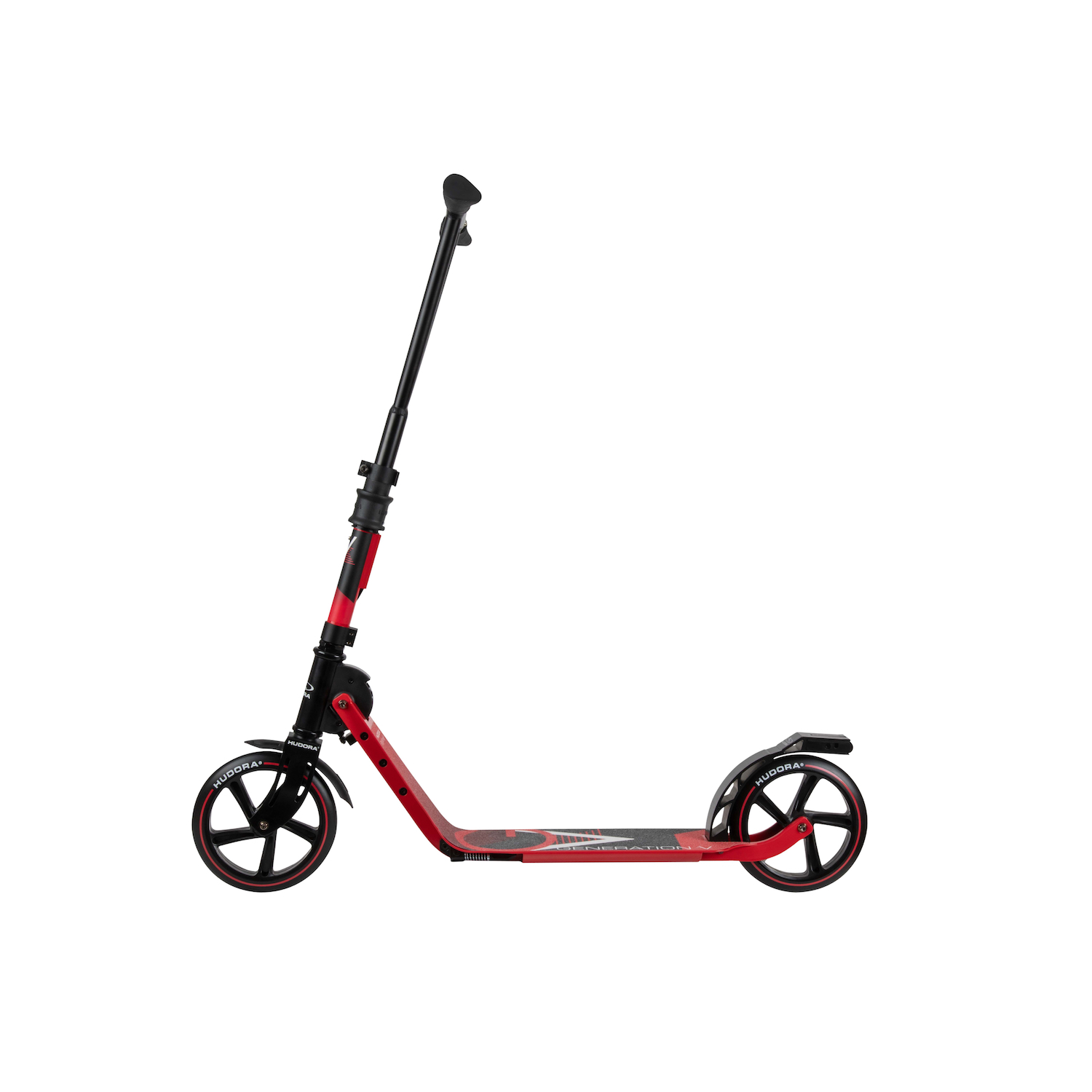 Самокат HUDORA Big Wheel Generation V 205 красный - фото 1