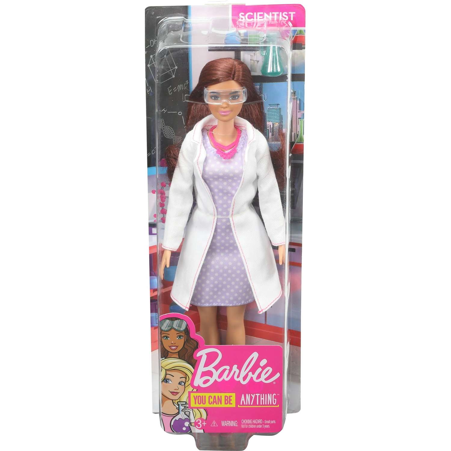 Кукла Barbie Кем быть? Ученая FJB09 DVF50 - фото 2