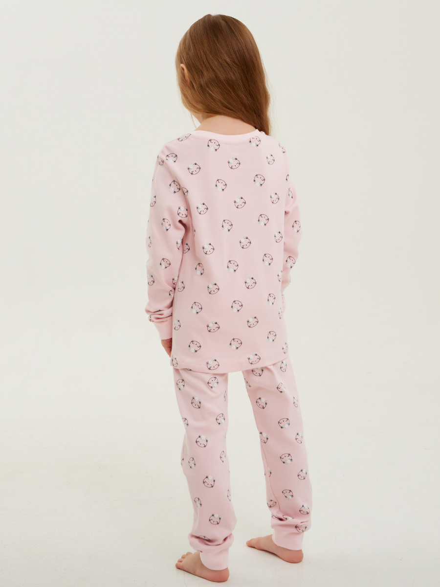 Пижама Linas baby 1683-11 Розовый - фото 7