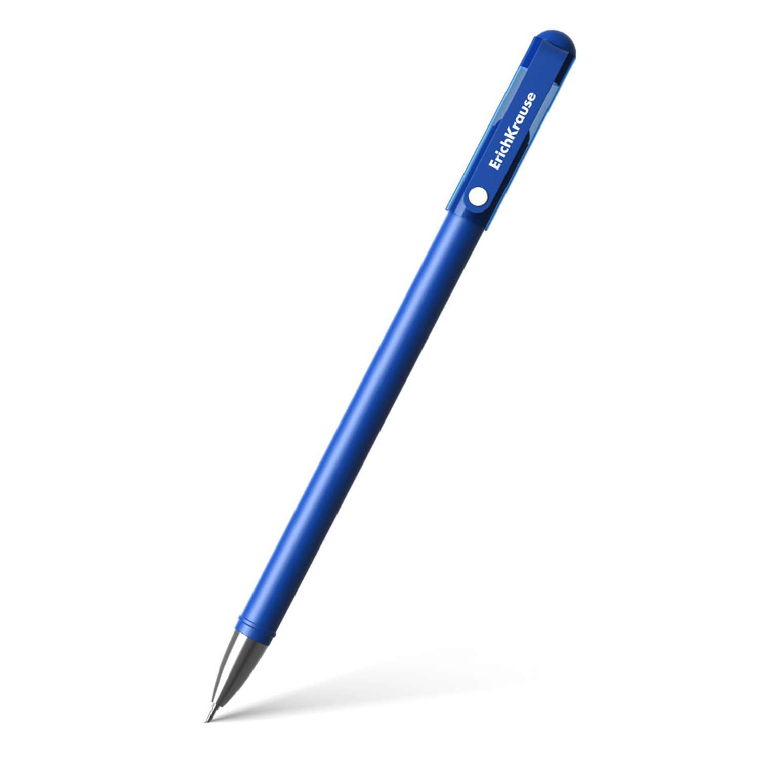 Ручка гелевая ErichKrause G-Soft цвет чернил синий в коробке по 12 шт - фото 1