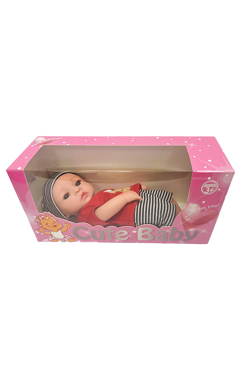 Кукла SHARKTOYS мальчик в шапочке реборн 30 см 470000001 - фото 10