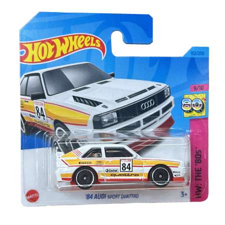 Машинка Hot Wheels 84 AUDI SPORT QUATTRO серия HW THE 80s