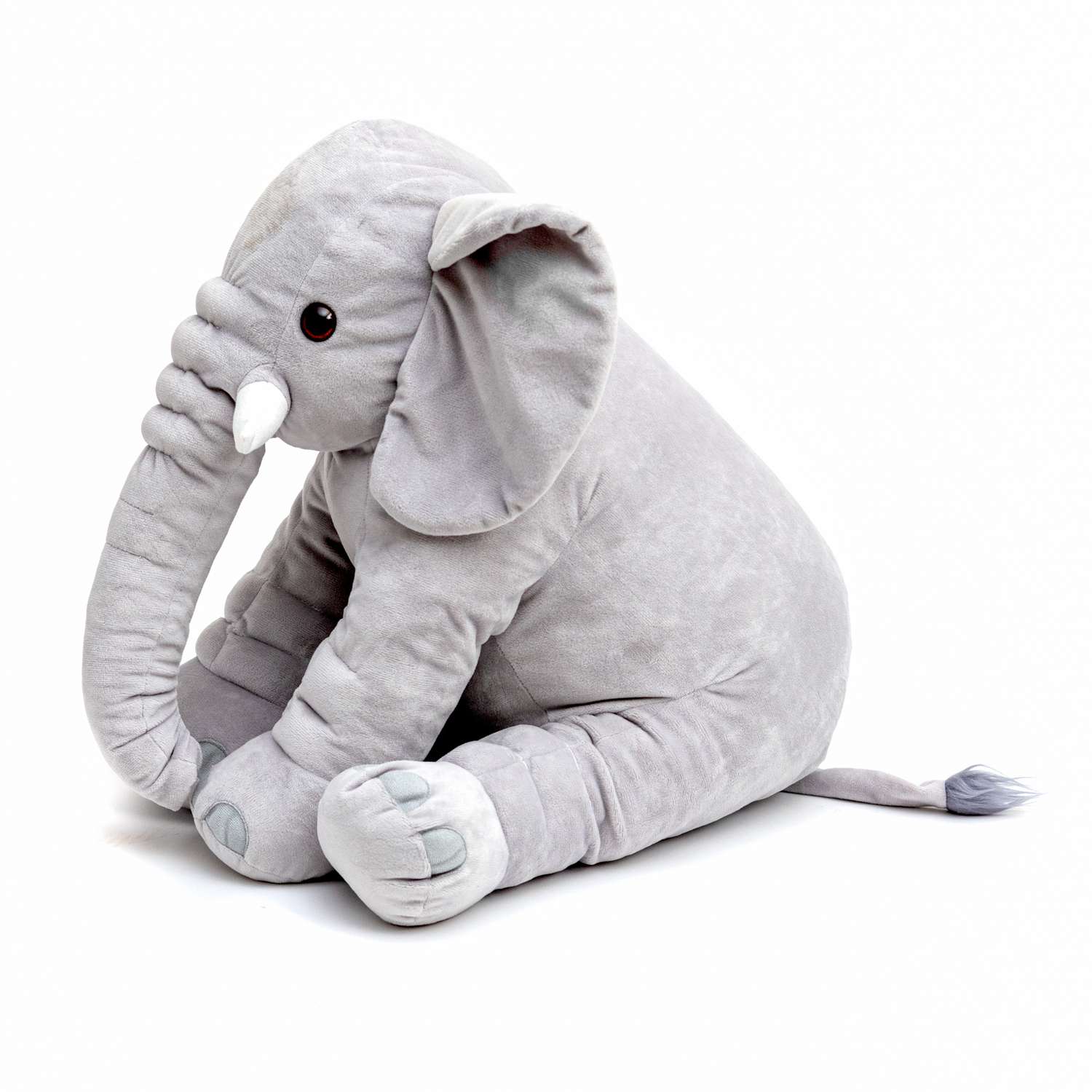 Мягкая игрушка Нижегородская игрушка Слон серый - фото 3