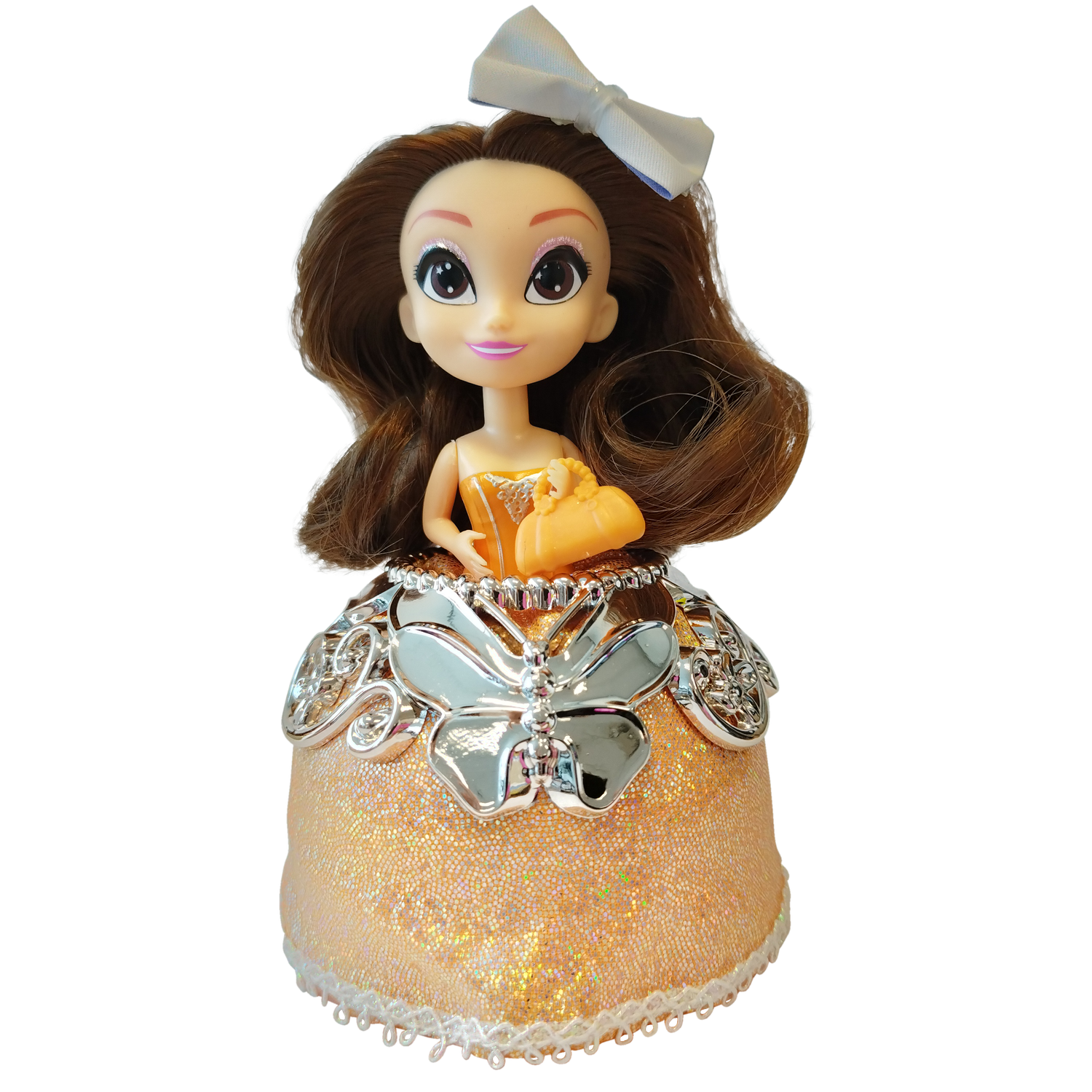 Игрушка сюрприз Парфю-мисс Кукла принцесса Элла из флакона с аксессуарами AW1260O - фото 3