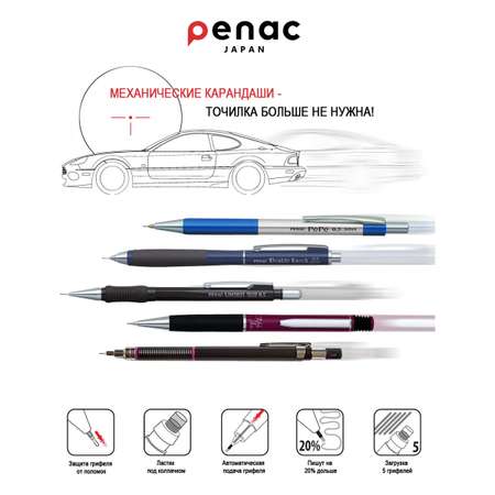 Карандаш механический PENAC Pepe в блистере SB0102/B