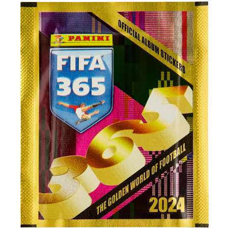 Набор коллекционных наклеек Panini FIFA 365 2024 20 пакетиков в экоблистере