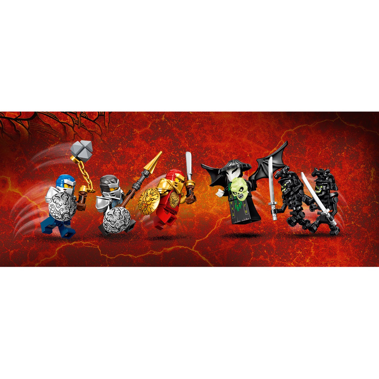 Конструктор LEGO Ninjago Дракон чародея-скелета 71721 - фото 9