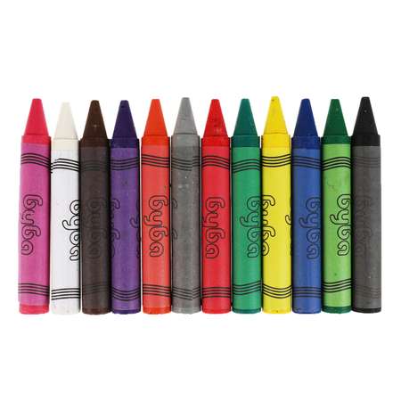 Цветные карандаши Умка Буба 12 цветов толстые 325457