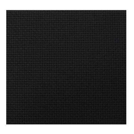 Канва Bestex хлопковая для вышивания счетным крестом шитья и рукоделия 14ct 50х50 см черная