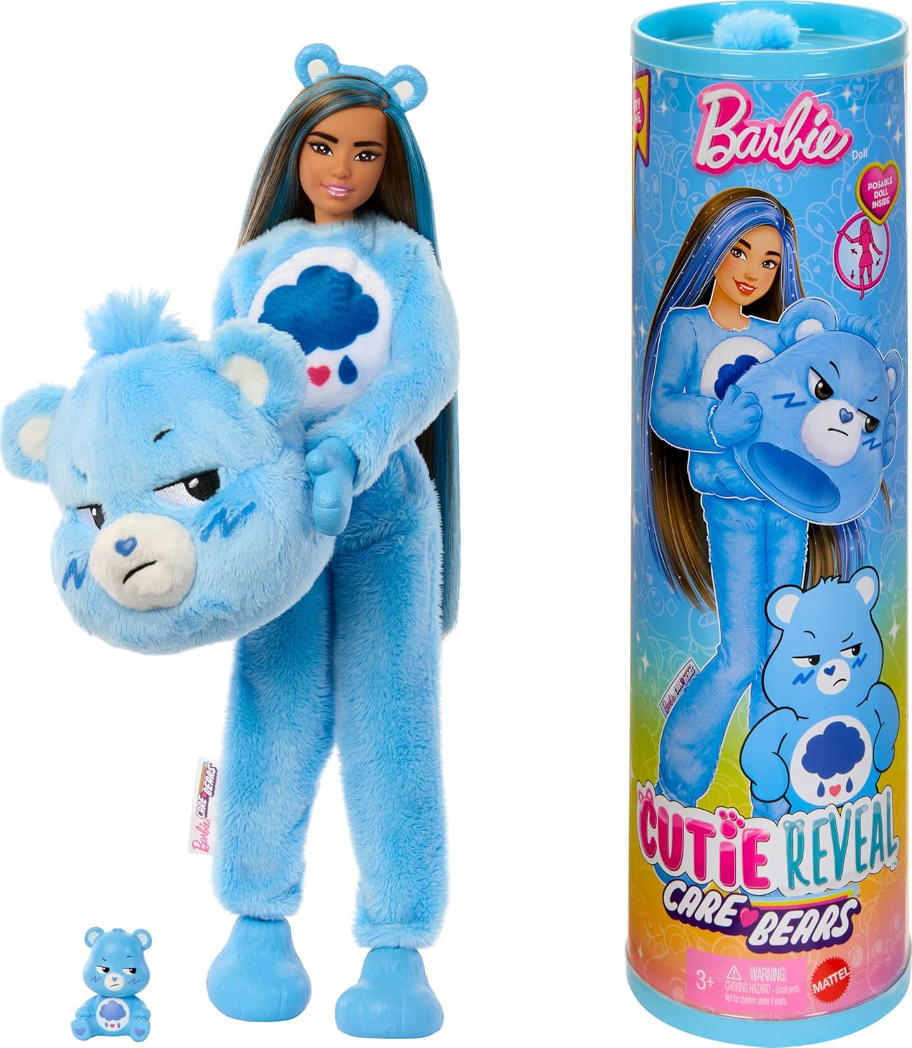 Кукла модельная Barbie Care Bears JCN96 - фото 1