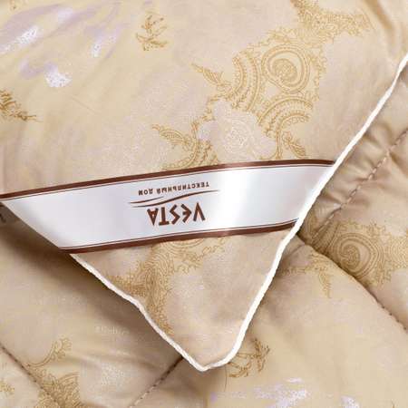 Одеяло 1.5 спальное Vesta Верблюд зимнее теплое 140х205см