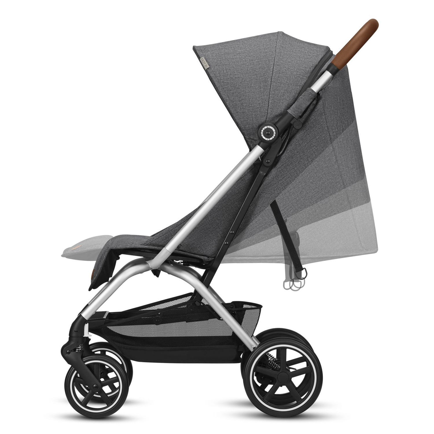 Коляска Cybex Eezy S Plus Denim Manhattan Grey - фото 3