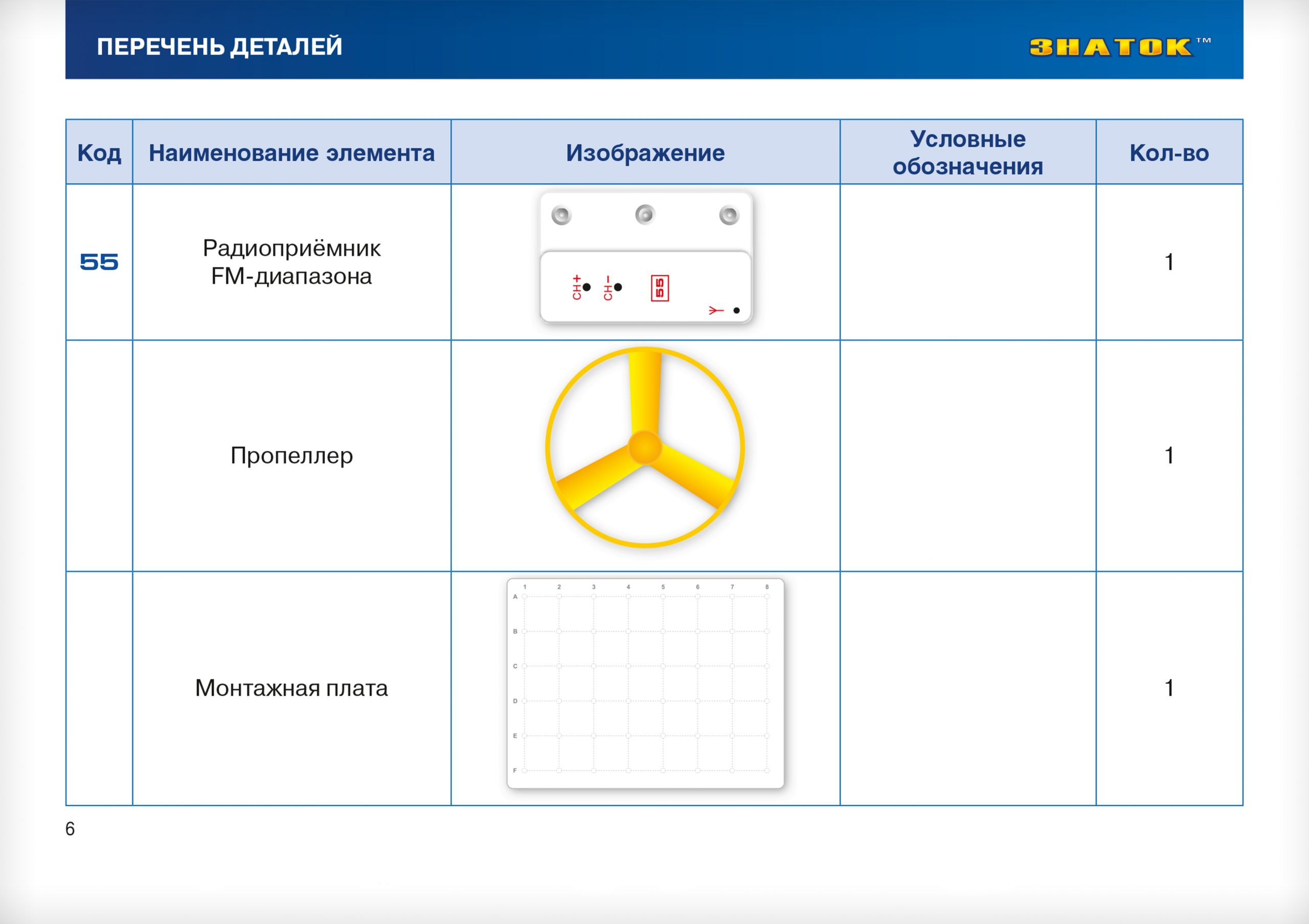 Электронный конструктор ЗНАТОК 34 схемы ZP-70819 - фото 12