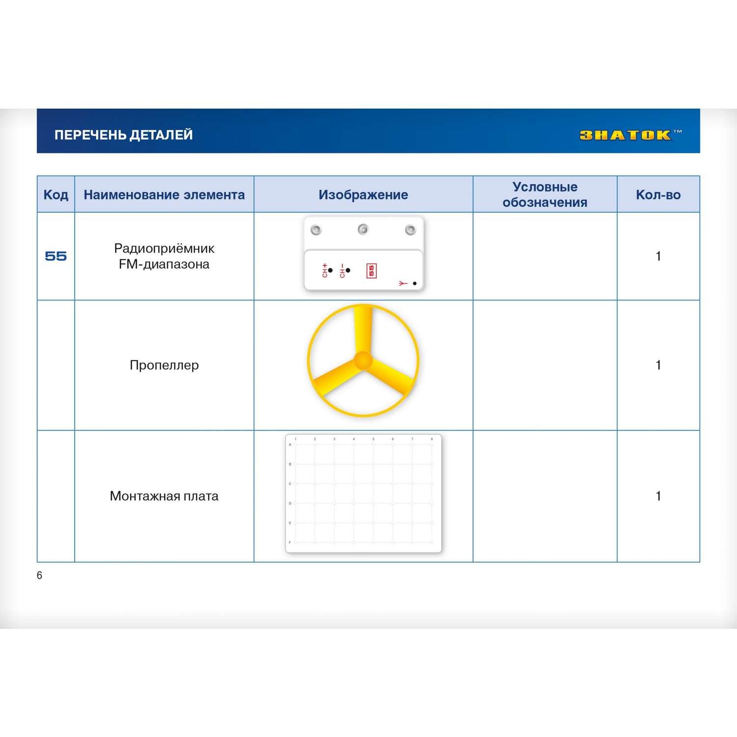 Электронный конструктор ЗНАТОК 34 схемы ZP-70819 - фото 12