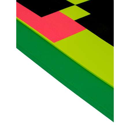 Щит Pixel Crew 8Бит пиксельный зеленый 54см