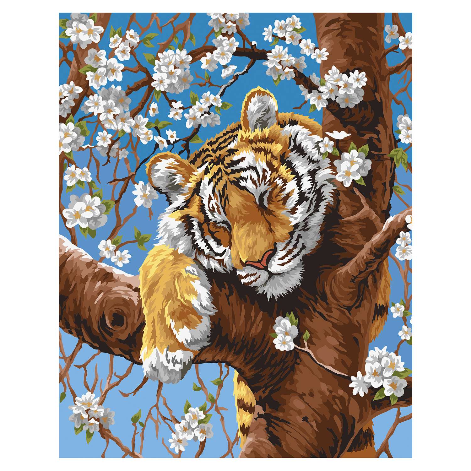 Картина по номерам Art on Canvas холст на деревянном подрамнике 40х50 см Весенний сон - фото 2