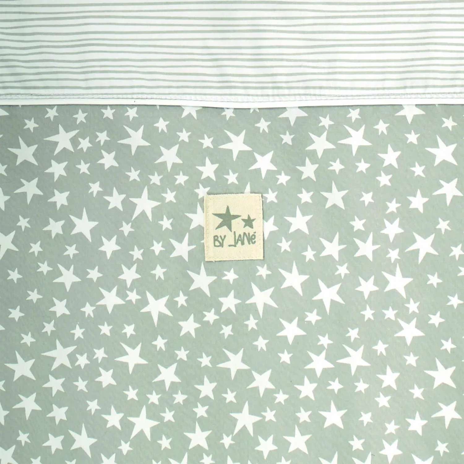 Кровать JANE приставная 0+ с комплектом постельного белья baby side star - фото 4