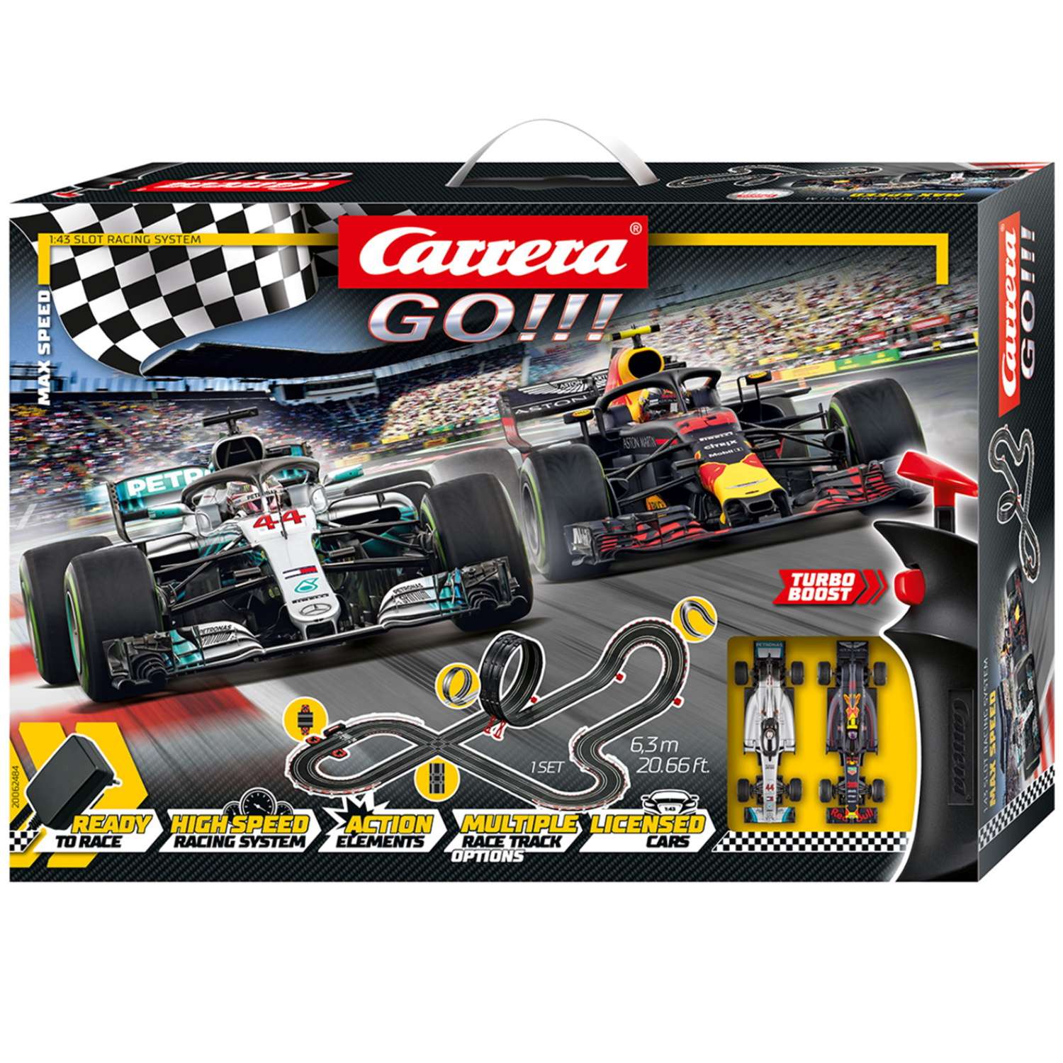 Автотрек Carrera Go!!! Max Speed 62484 20062484 - фото 2
