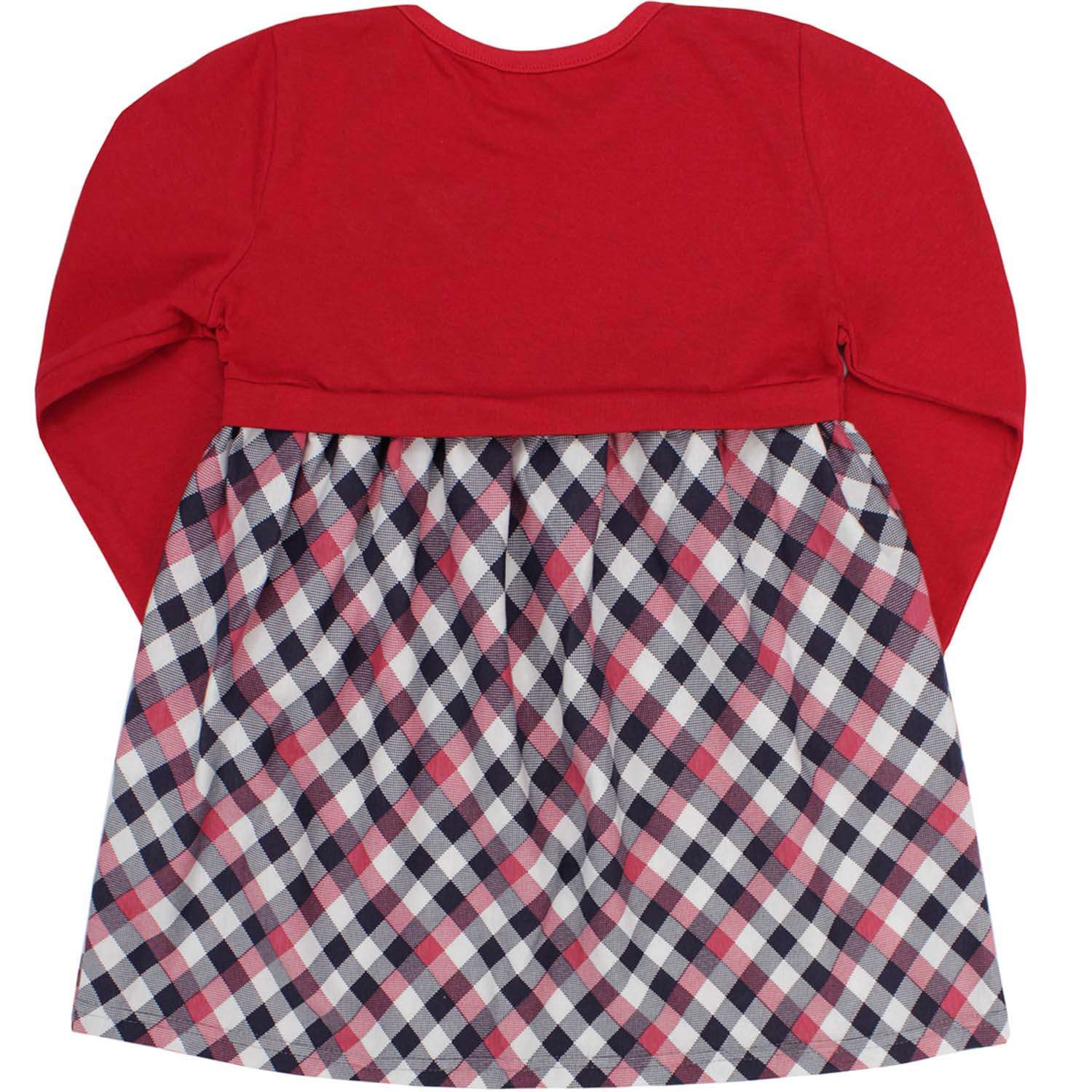 Платье Babycollection 00-00025829 красный,белый,черный - фото 2
