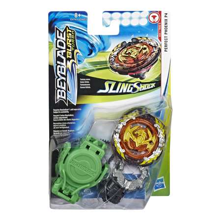 Волчок BeyBlade Слингшок Безупречный феникс с пусковым устройством E4742EU40