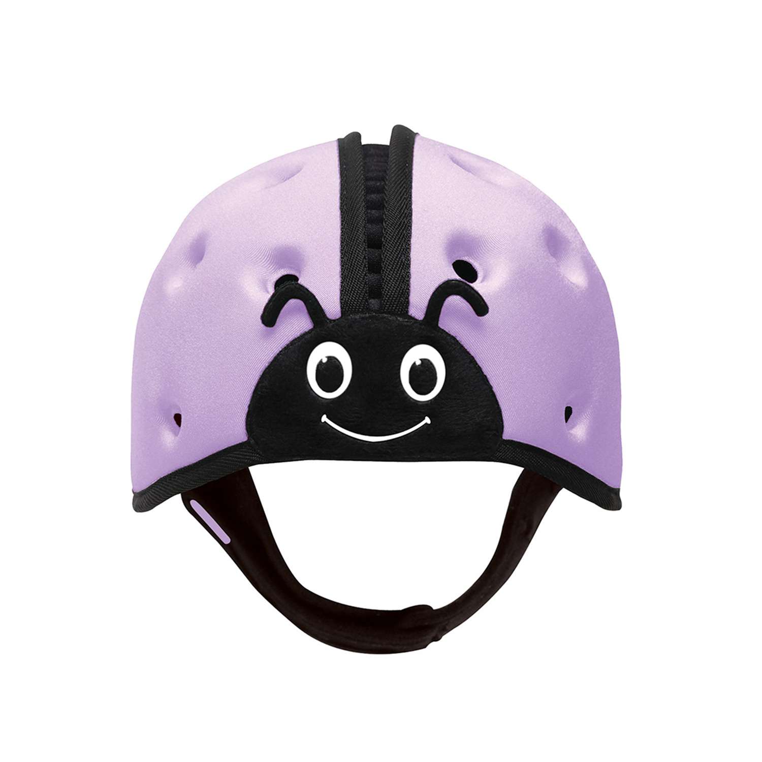 Шапка-шлем SafeheadBABY для защиты головы. Божья коровка. Цвет: фиолетовый - фото 2
