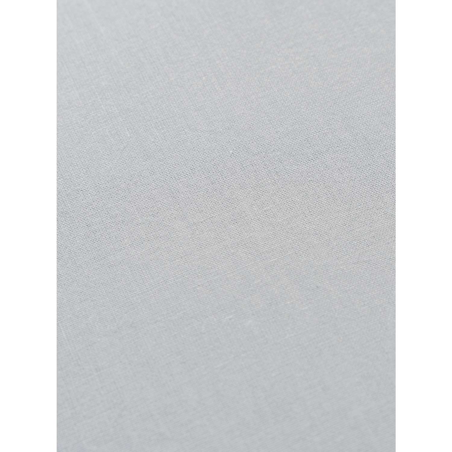 Комплект постельного белья IDEASON поплин 3 предмета 1.5 сп. серый - фото 5