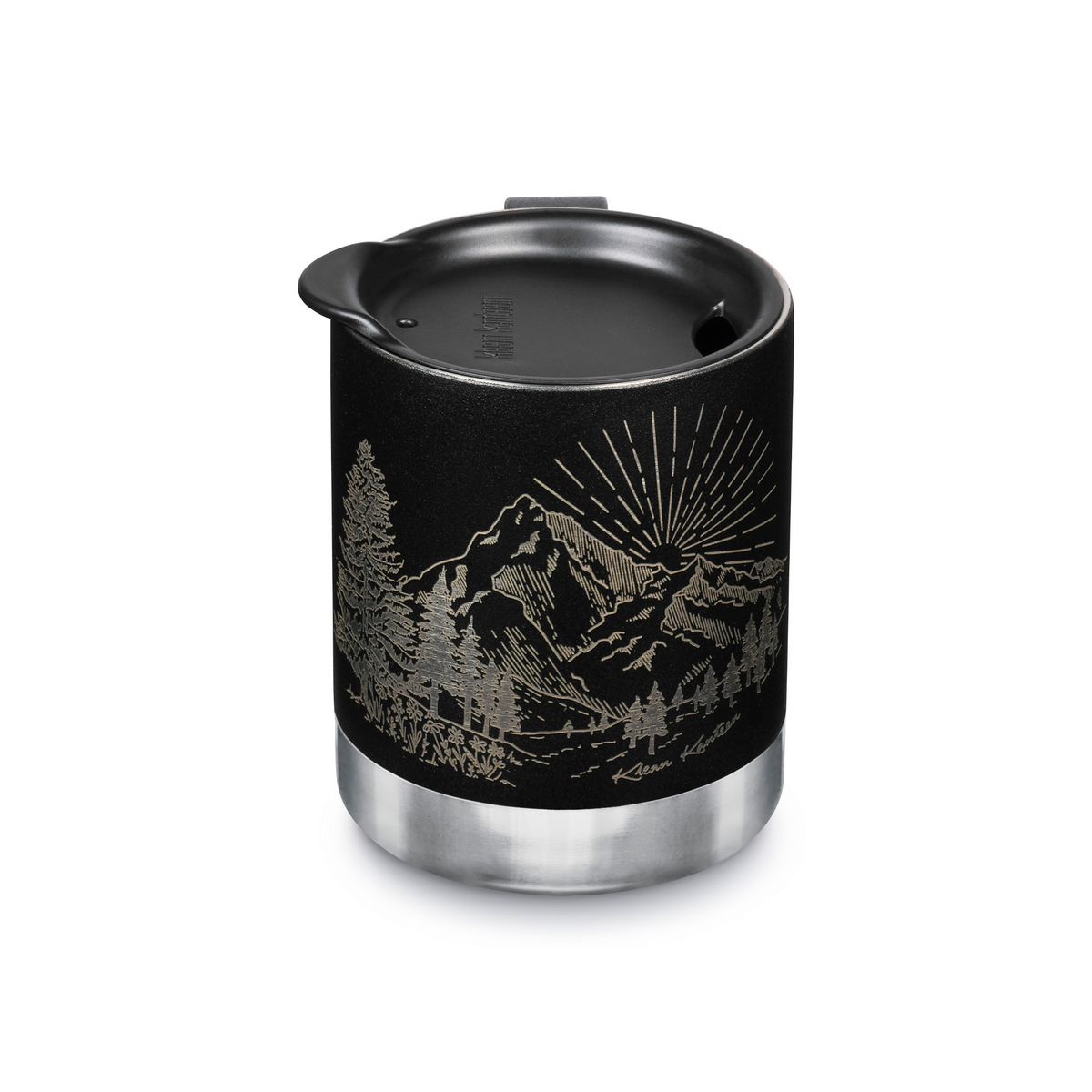 Термокружка Klean Kanteen Camp Mug 12oz Mountain Black 355 мл - фото 2