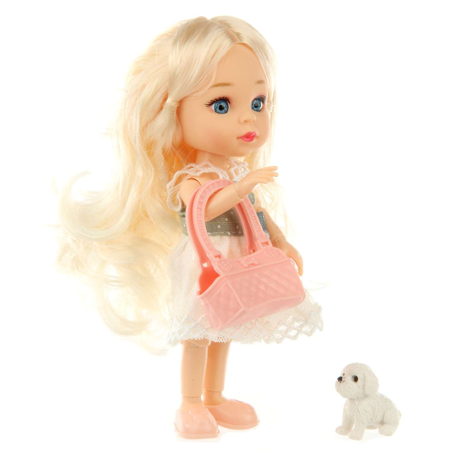 Кукла Veld Co Модняшка с щеночком шарнирная 130219 - фото 3