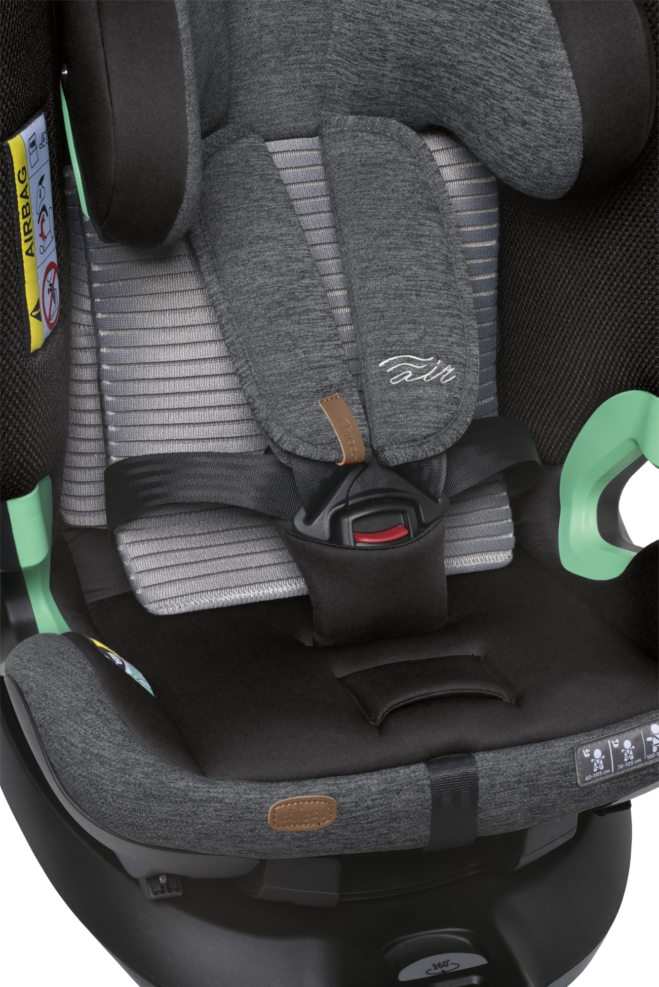 Автокресло Chicco Bi-Seat Air Black для новорожденных - фото 25