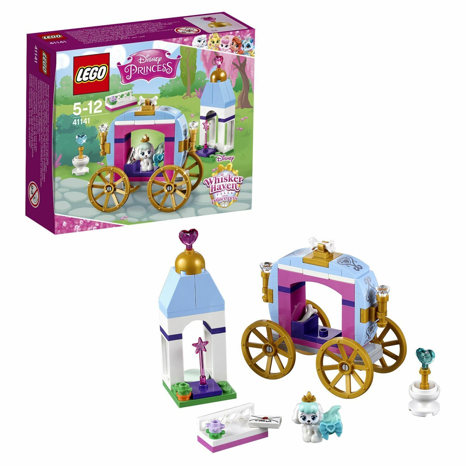 Конструктор LEGO Disney Princess Королевские питомцы: Тыковка (41141)  купить по цене 9 ₽ в интернет-магазине Детский мир