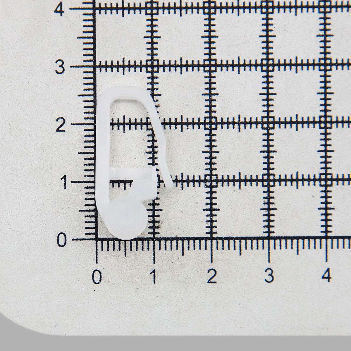 Крючок - ролик Протос пластиковый для потолочных шин 26 мм 7 мм 100 шт белый - фото 8