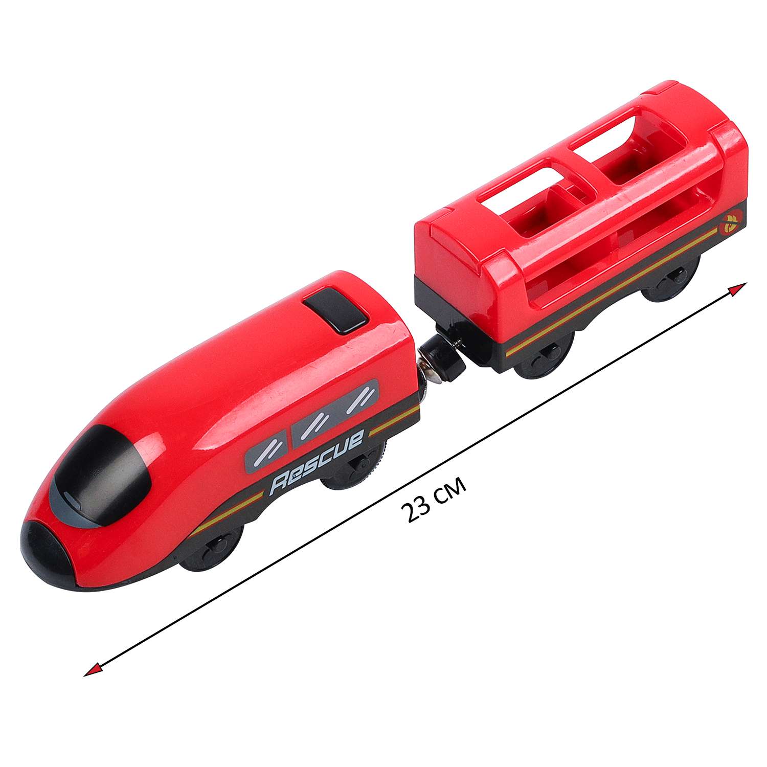 Поезд игрушка Givito Служба спасения 2 предмета на батарейках G212-030 - фото 8
