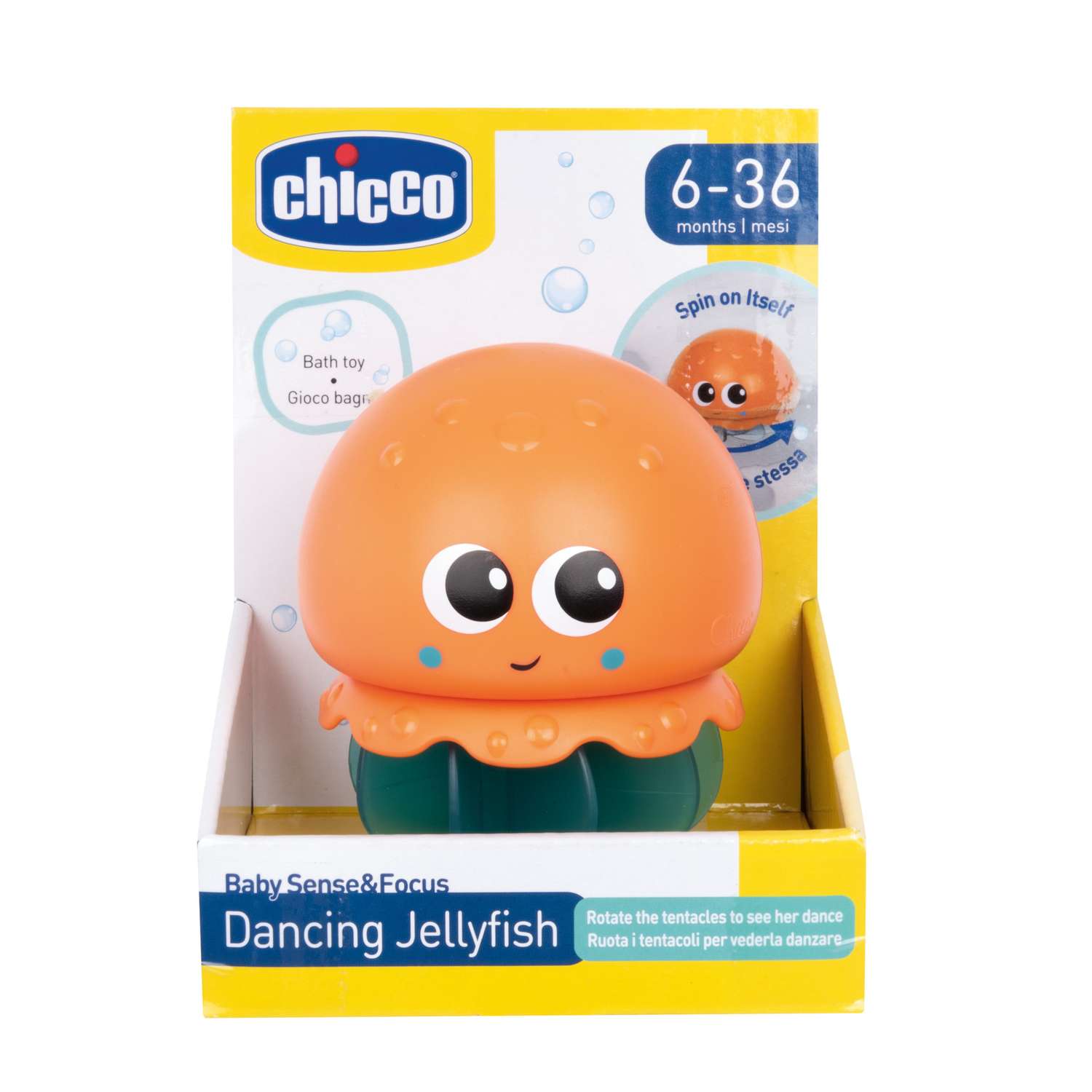 Игрушка для ванной Chicco Танцующая медуза 00011902000000 - фото 3