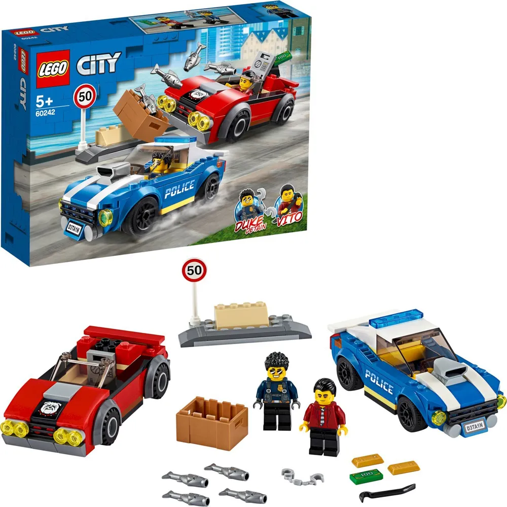 Конструктор LEGO City Police Арест на шоссе L-60242 - фото 3