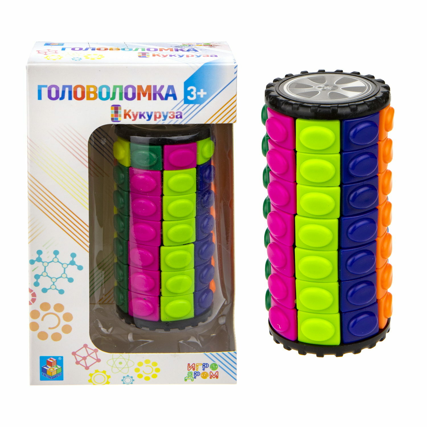 Головоломка 1TOY Кукуруза большая - фото 3