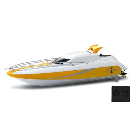 Радиоуправляемый мини катер Happy Cow Hovercraft Yellow 2.4G автопереворот