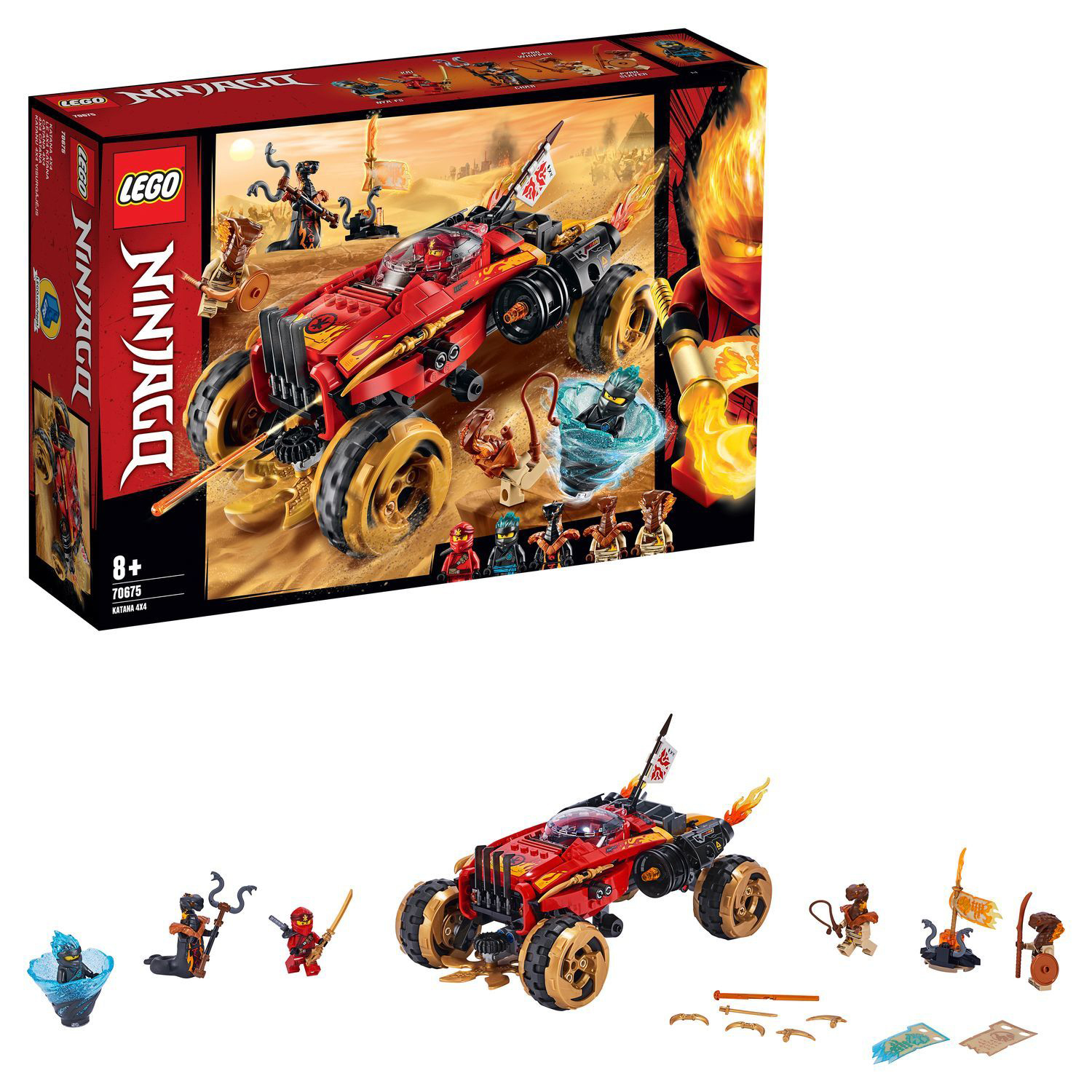 Конструктор LEGO Ninjago Внедорожник Катана 4*4 70675 - фото 1