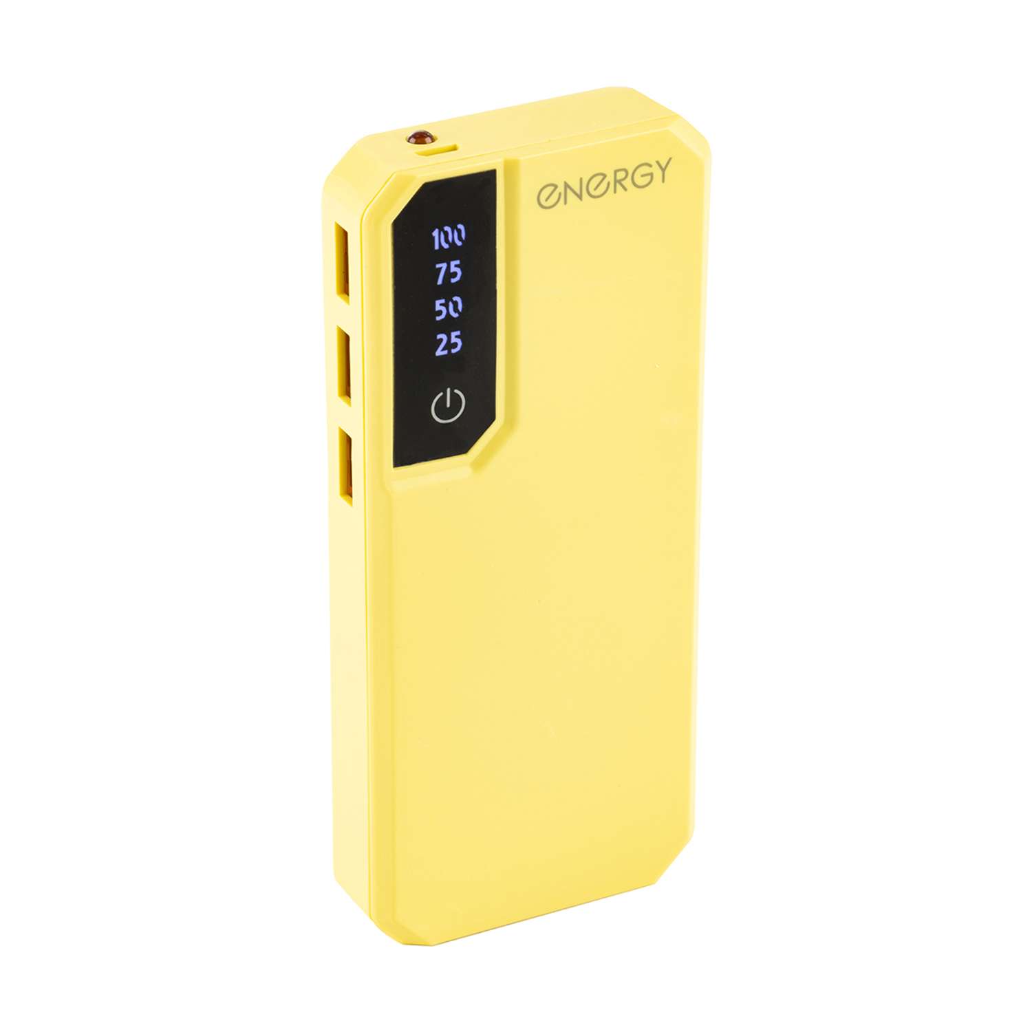 Внешний аккумулятор Energy Power Bank 5000 мАч желтый - фото 1