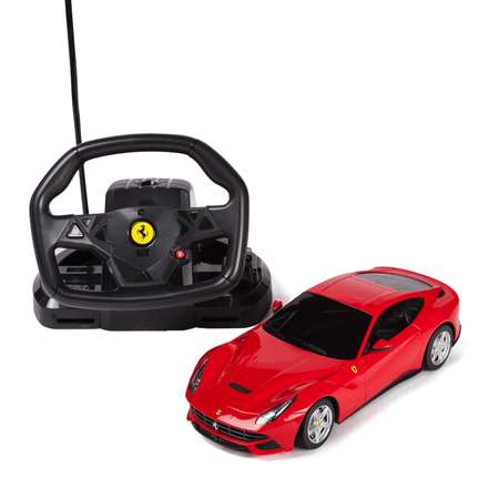 Машинка радиоуправляемая Rastar Ferrari F12 1:18 красная