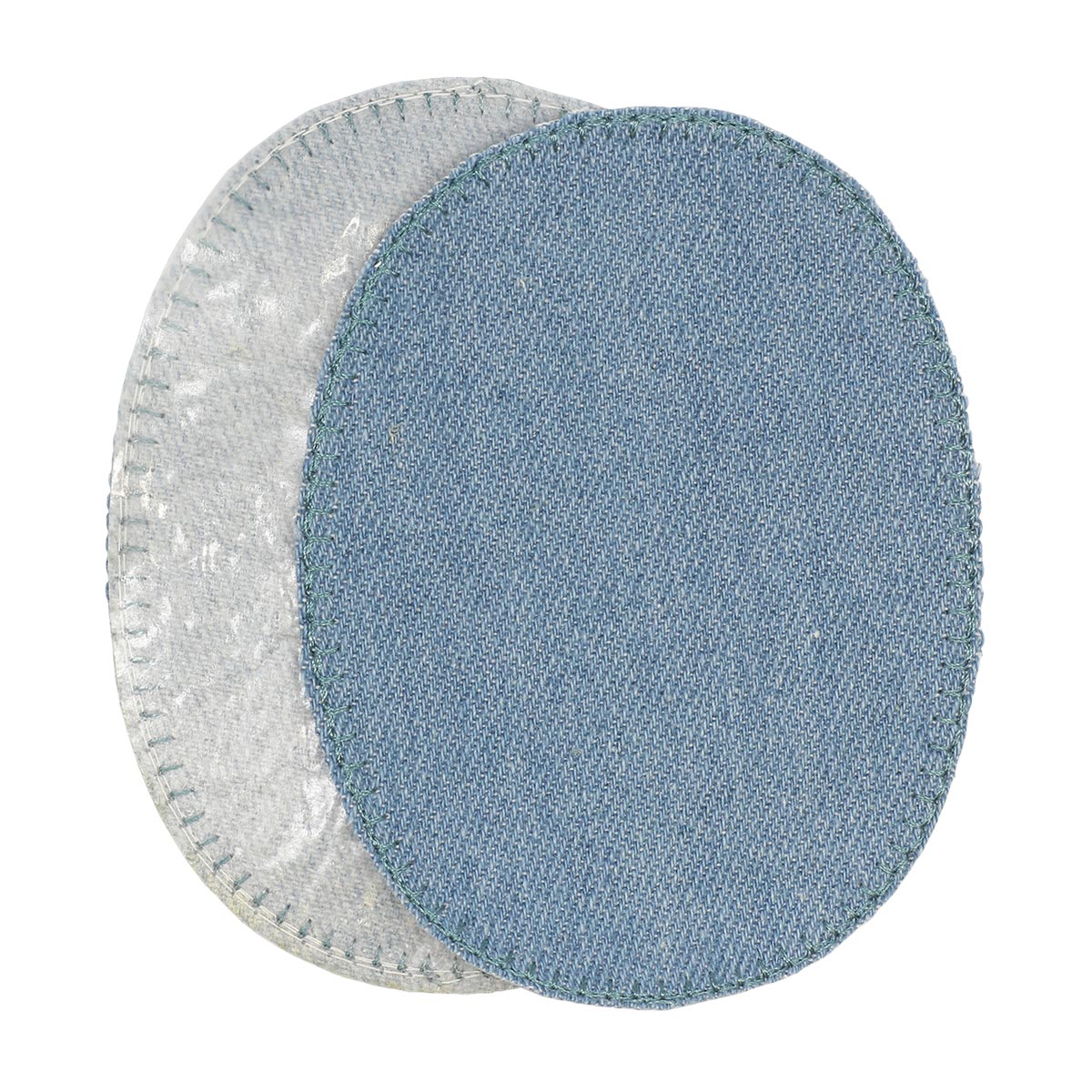Заплатка Prym термоклеевая из джинсовой ткани деним для уплотнения ткани 8х11 см голубой 929295 - фото 4