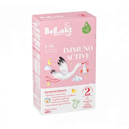 Смесь сухая молочная Беллакт с бифидобактериями «Bellakt Immuno Аctive 2» от 6 мес до 1 года 400 г
