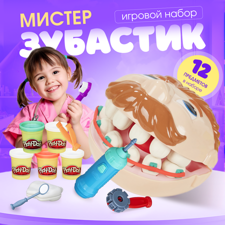 Игровой набор с пластилином Play-Doh Play-Doh. Мистер Зубастик