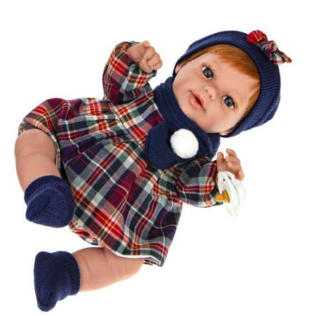 Кукла ARIAS 33 см в сине-красной одежде