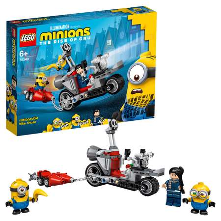 Конструктор LEGO Minions Невероятная погоня на мотоцикле 75549