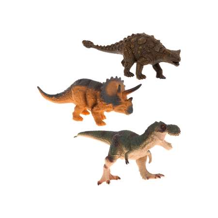 Фигурки животных Наша Игрушка динозавры набор 6 предметов