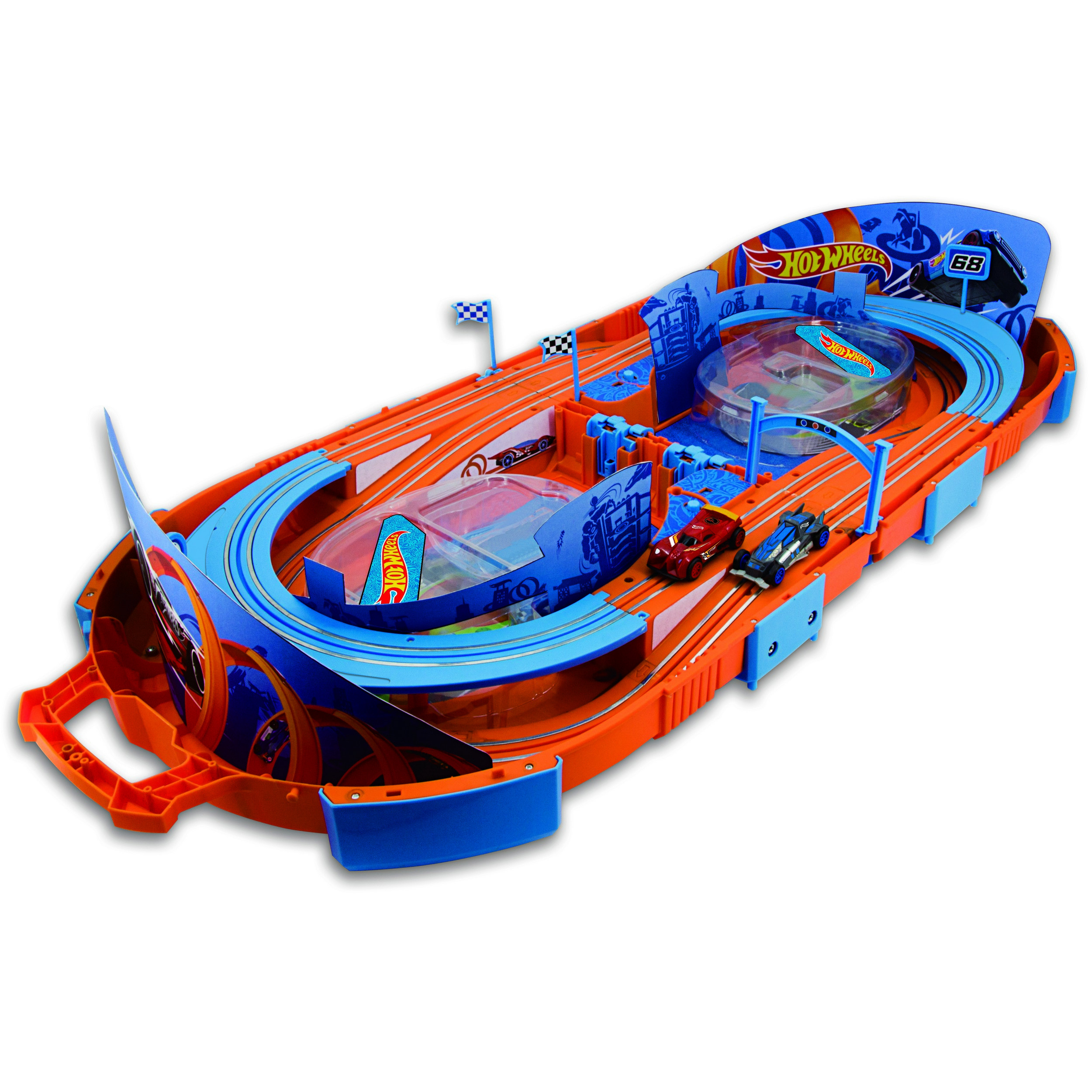 Набор с треком Hot Wheels 1:64 170см 83120 купить по цене 799 ₽ в  интернет-магазине Детский мир