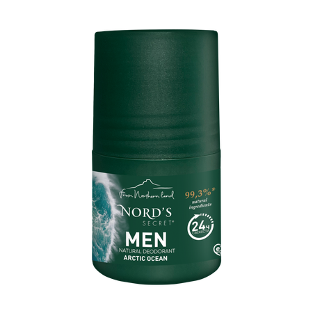 Дезодорант NORDS SECRET натуральный для мужчин северный океан 50 мл